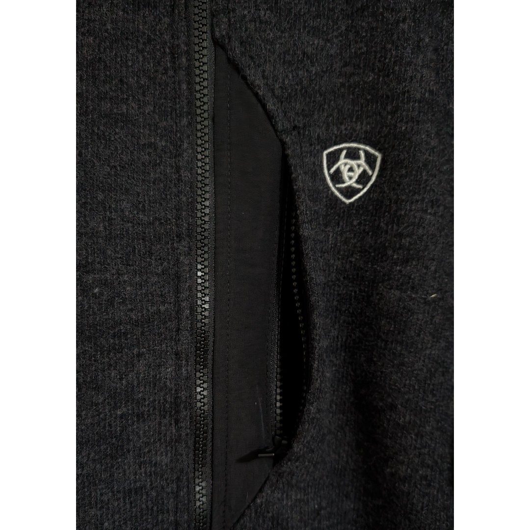 Ariat Bowdrie Performance Bonded Jacket Gray Blac… - image 5