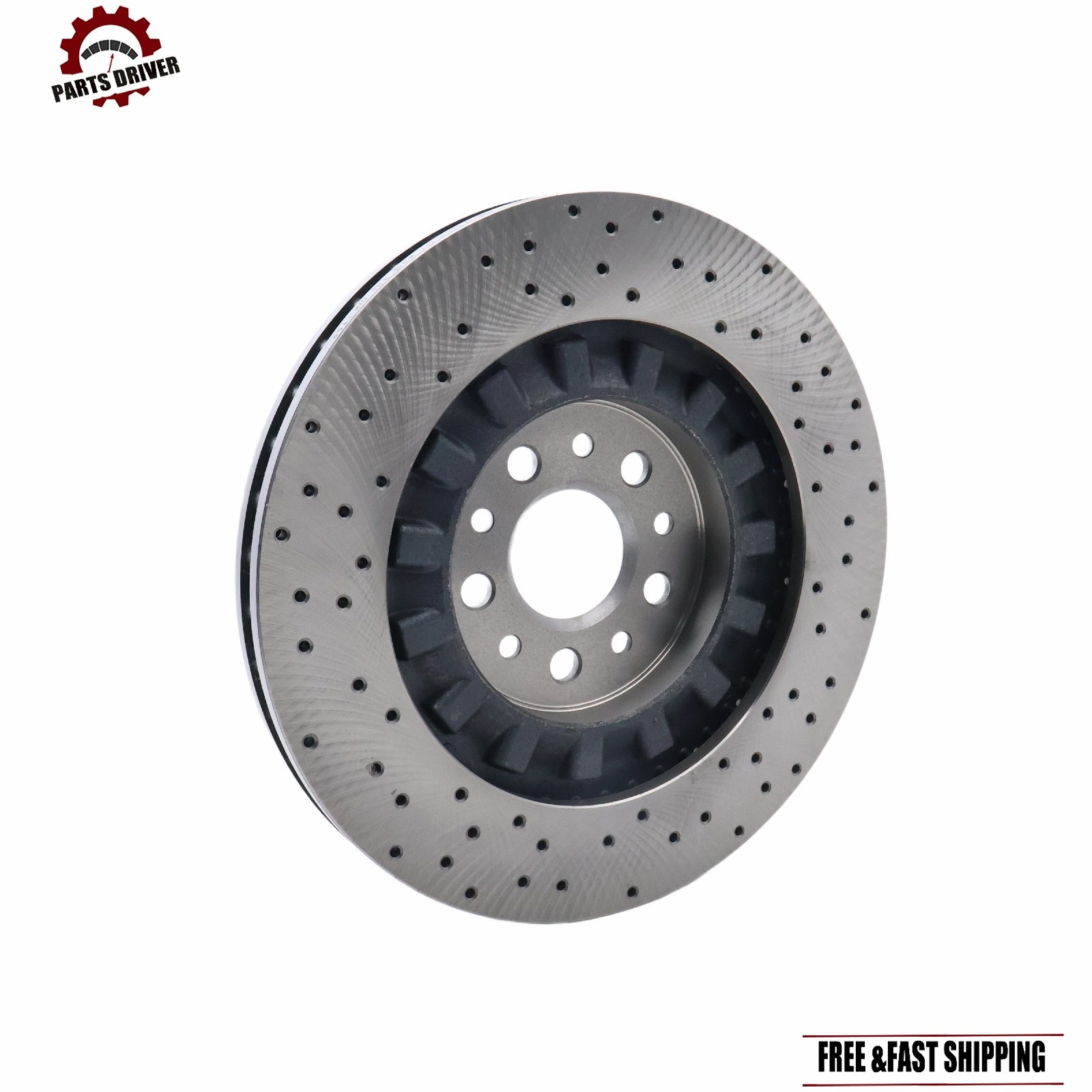 High-Quality Pair Front Brake Rotors For Maserati Ghibli Quattroporte 2017-2021