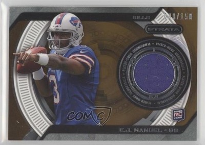 2013 Topps Strata Relics Bronze /150 EJ Manuel #SR-EJM Rookie RC 1ij5