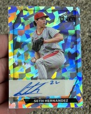 Seth Hernandez 1/1 Auto - 2026 Leaf Metal Baseball - Pirates Prospect 