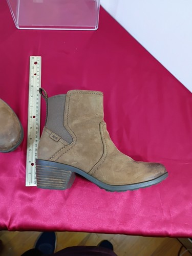 Teva Anaya Women’s SZ 9.5 Brown Waterproof Ankle Pull On Chelsea Boots 1103230 - Picture 9 of 10