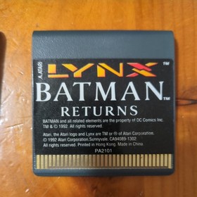 Atari Lynx II Handheld Console - Tested/Working - Original Box and 3 Games