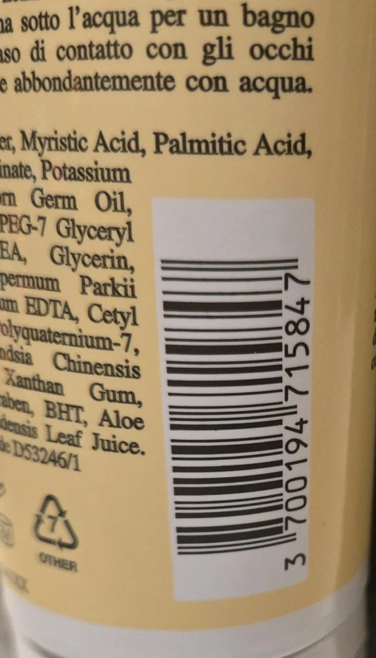 Kiehl's Creme De Corps Creme de Lavagem Corporal Nurturing com Jojoba 6,8 oz Novo Raro - Imagem 3 de 4