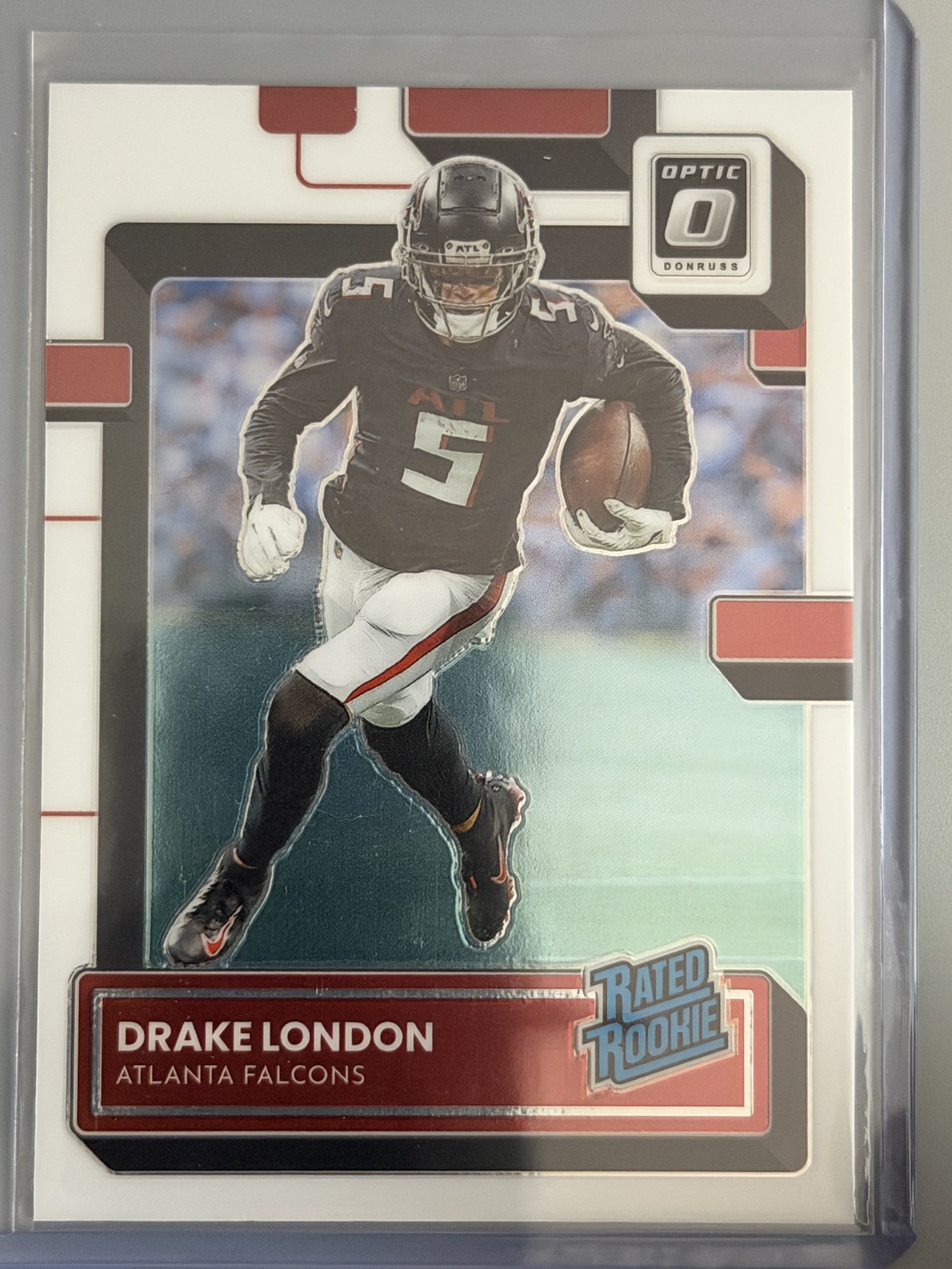 2022 Panini Donruss Optic - Rated Rookie Drake London #207 (RC)