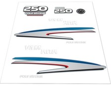 Yamaha 250 HP 4-Stroke Outboards Decals Engine Sticker Cowl Cove Reproduction