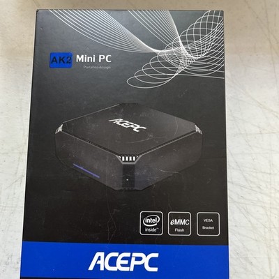 ACEPC AK2 Mini PC 4GB Ram, 64GB Rom Apollo Lake j3455 CPU WINDOWS 10 HOME