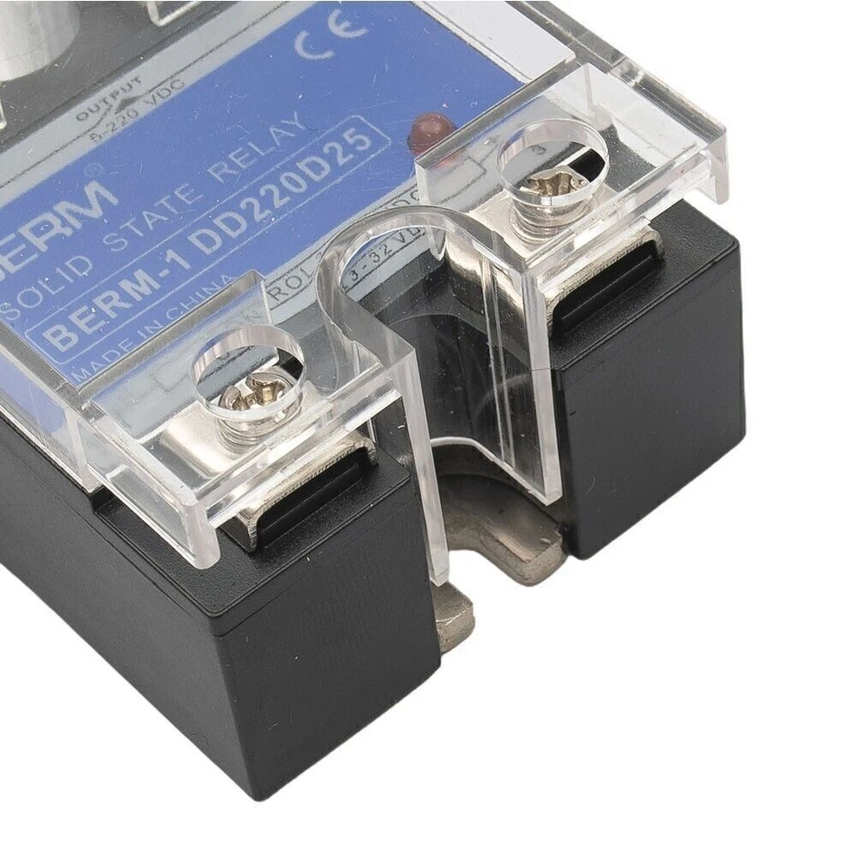 25A Solid State Relay SSR DC-DC Input 3-32V DC Load 5-220V DC DD220D25 - Neu - Bild 3 von 4