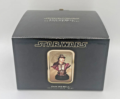 Vintage Gentle Giant Star Wars Zam Wesell 1/6 Collectible Bust 2007