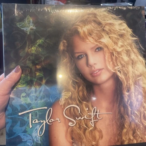SEALED Taylor Swift Debut 2 LP Black Vinyl Self-Titled Album In Hand!