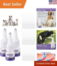 3 Pack 3ml Veterinary Surgical Skin Glue with...