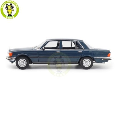 1/18 Mercedes-Benz 350 SEL 1979 Norev 183976 Hansa Blue Diecast