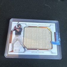 2024 Panini National Treasures Dylan Crews #PJL-DC (RC) Gold /10 Jumbo Bat Relic