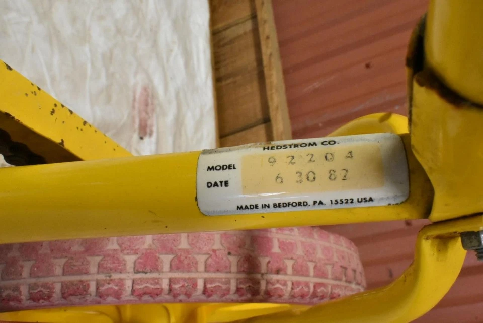 Bonita bicicleta BMX Hedstrom 1982 vintage para niños modelo 92204 Foto 4 de 4