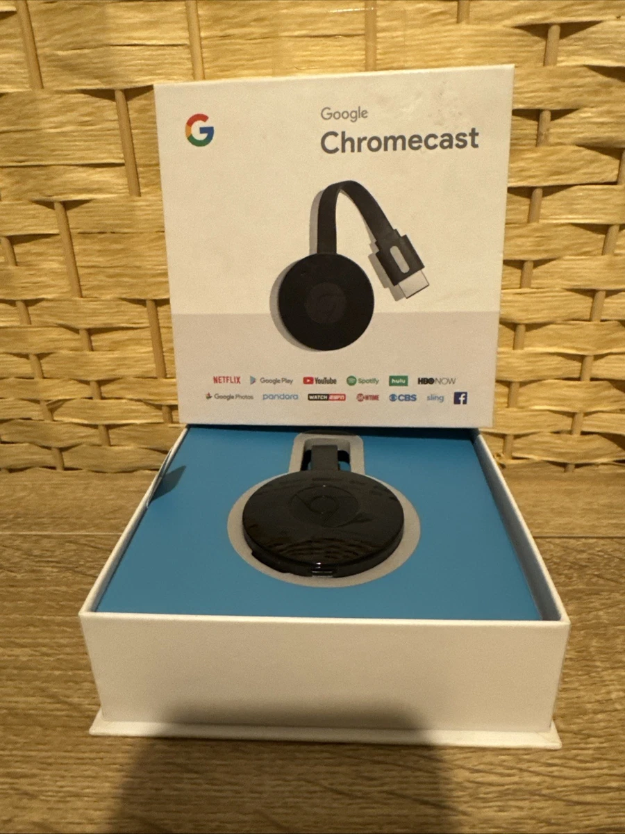 Google Chromecast 2nd Generation Black Media Streamers for sale - eBay