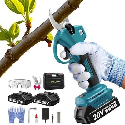 Electric Pruning Shears Cordless for Gardening - 1.2'' Cutting Diameter Battery P