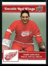 2025-26 Upper Deck Detroit Red Wings Centennial - #70 Terry Sawchuk
