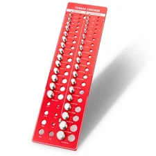 Thread Checker 42 Nut and Bolt Thread Checker Bolt Size and Thread Gauge with