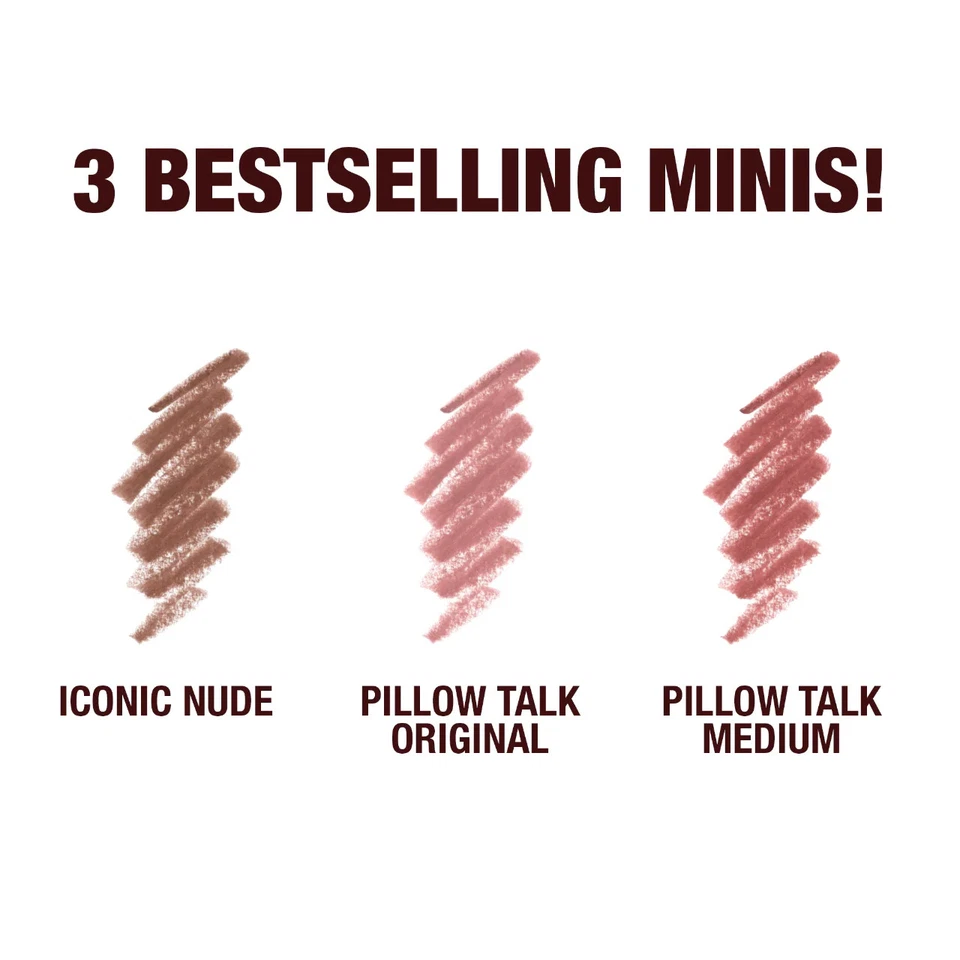 Charlotte Tilbury Mini Iconic Lip Cheat Lip Liner Trio limited-edition lip set - Image 3 of 4