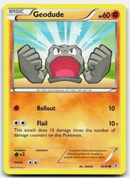 Geodude 43/83 XY Generations Common