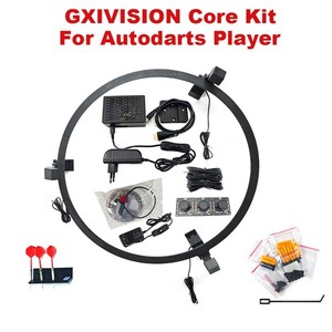 Kit de base Autodarts incl Microcomputer+3PCS Camera+LED Light Ring+Holder+Dart Lot