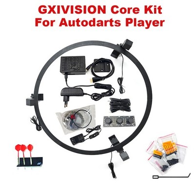 Autodarts Core Kit Set inkl. Mikrocomputer+3 Kameras+ LED-Lichtring+Halter+Darts