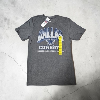 NEW Mens Medium CSA NFL Dallas Cowboys T-Shirt SS Logo Print Athletic Fit Tee