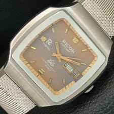 VINTAGE RICOH R31 AUTOMATIC JAPAN MENS ORIGINAL DIAL WATCH a704759-1