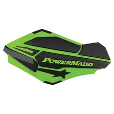 Powermadd Sentinel Handguards - Green/Black - 34403