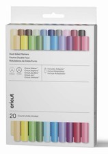 CRICUT DOUBLE SIDED MARKER SET 20ct EXPLORE AIR 2 MAKER VENTURE 2011824 FREE S/H