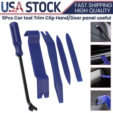 5pcs Car Trim Removal Tool Kit Interior Door Panel Clip Fastener Removal Set US