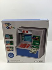 Lakeshore Real ATM Bank Working Electronic Piggy Bank Savings Withdrawal TT709