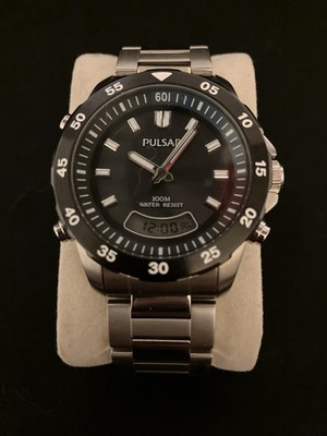 Pulsar PVR065 Mens Watch Diver Style