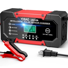 Car Battery Charger 12V 10A Smart Trickle Charger Fully Automatic