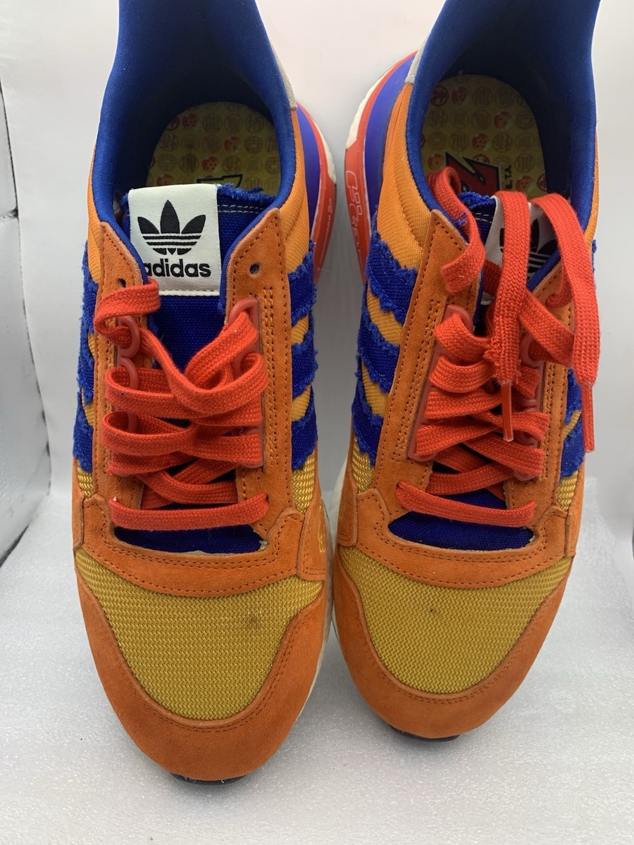 Size 11 - adidas ZX 500 Dragon Ball Z Son Goku Orange Sneakers ST