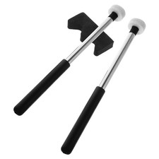 2pairs Tongue Drum Mallets with Bracket Felt Drumsticks for Percussion for Si...