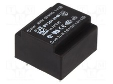 15mA 12V 15mA 230VAC PCB Transformer: encapsulated 0.35VA 12V