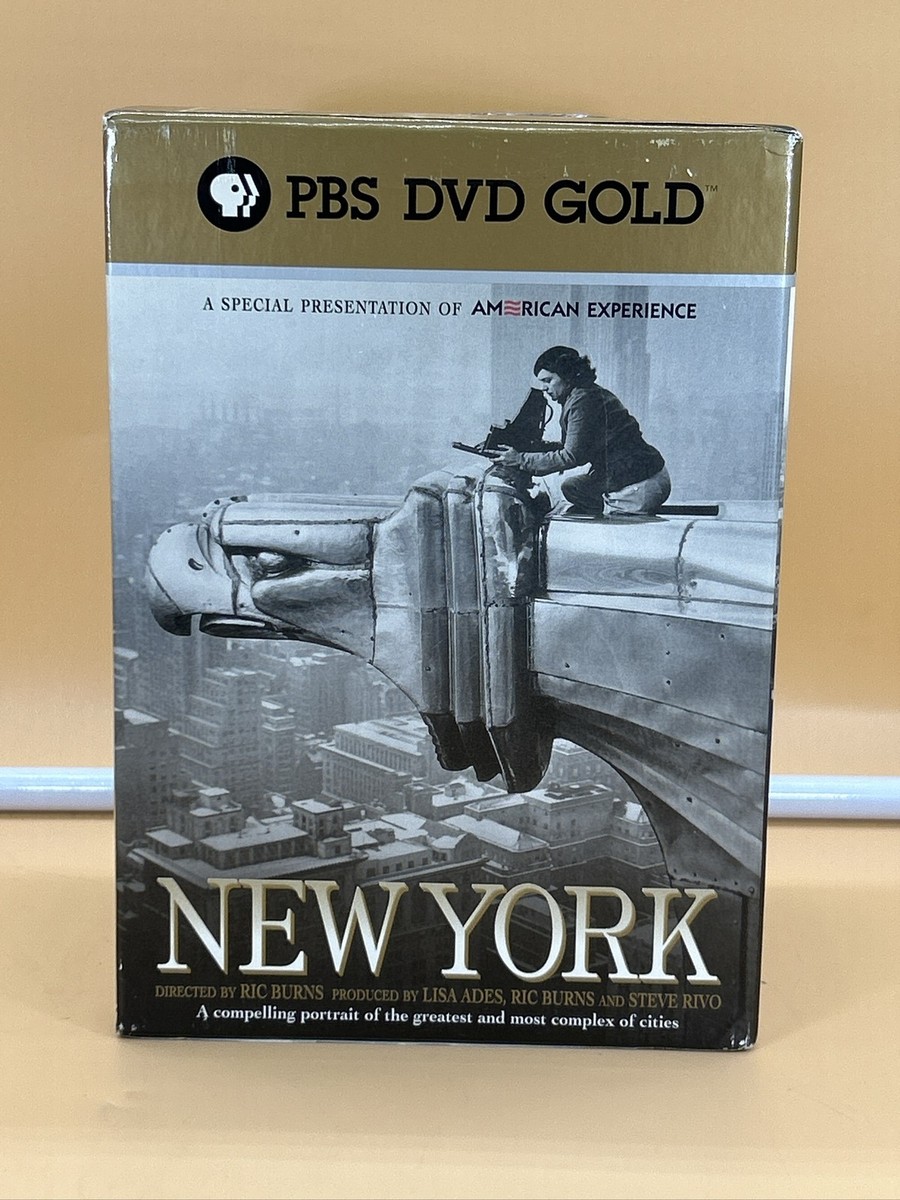 NEW YORK PBS DVD Gold. American Experience. By Rick Burns. History
