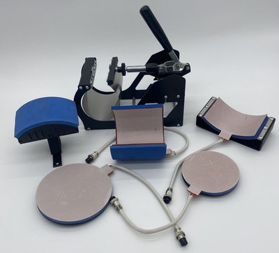 Sublimation Mug And Plate Heat Press Attachments Lot Of 5