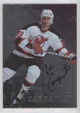 1998-99 ITG Be A Player Silver Auto Bob Carpenter #228 Auto 1o3