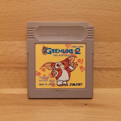 Gameboy Spiele GREMLINS 2 THE NEW BATCH Nintendo Game Boy Japan Sammlung