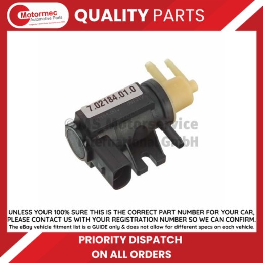 Fits PIERBURG 7.02184.01.0 Pressure converter, turbocharger 7.02184.01.0 Electr - Image 18