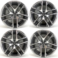 4x Original 20 Zoll AMG Mercedes GLC W253 C253 Alufelgen A2534013600 A2534013700 4x Original 20 Zoll AMG Mercedes GLC W253 C253 Alufelgen A2534013600 A2534013700