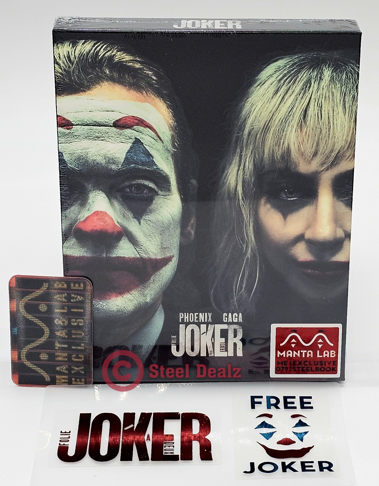 JOKER 2: FOLIE à  DEUX [4K UHD + 2D] BLU-RAY STEELBOOK [MANTA LAB] FULLSLIP