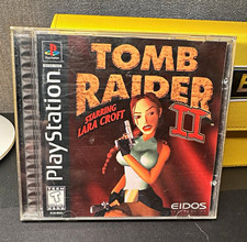 Eidos Tomb Raider II Starring Lara Croft PS1 1997 NTSC-U/C T w/ Manual