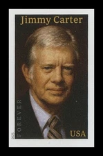 US #6043a Jimmy Carter Imperf Single NDC 2025 