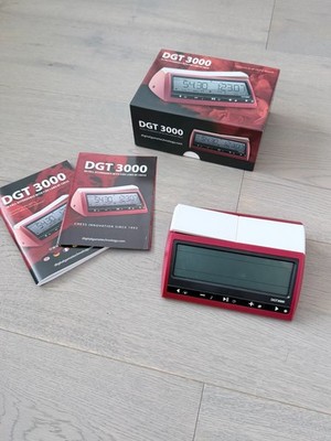 DGT 3000 Digitale Schachuhr Anschluss an alle DGT E-Boards - Fide Approved