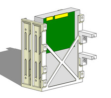 Corsair HDD Add-on Tray 4000D 5000D 7000D 3D Printed Extra Hard Drive Tray