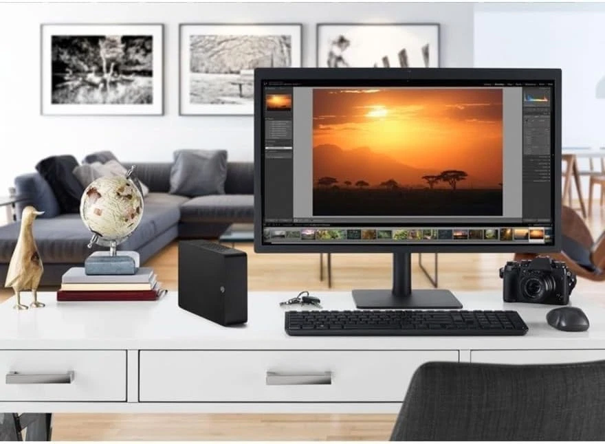 Efficient Expansion 6TB Desktop Hard Drive - Easy Drag-and-Drop File Storage - Image 4 of 4