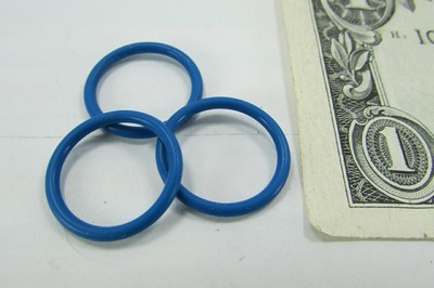 100 Blue Rubber Fluorosilicone FVMQ O-Rings .554 x .070'' G16003L V87-743-1916