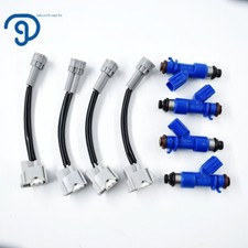 4pcs For Honda Acura Rdx 410cc Fuel Injectors Wplugplay Adapters